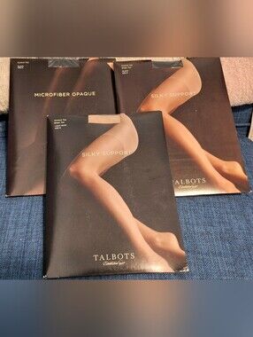 TALBOTS | (3) Pairs Shapewear | Silky Support & Microfiber Opaque